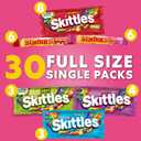 SKITTLES & STARBURST Assorted Candy Variety Pack for Holidays, Gifts, Parties, Candy Assortment, 62.79 oz (30 Count) Bulk Box