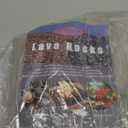 Medium Lava Rock 5LBS, 1' - 2' Natural Volcanic Stones Use in Fireplace, Fire Pit or Bowl Rocks for Indoor Outdoor Natural Gas Propane Fires and Decorative Landscaping-Black