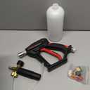 Tool Daily Short Pressure Washer Gun with Foam Cannon, 1/4 Inch Quick Connector, with 5 Pressure Washer Nozzle Tips, 1 Liter