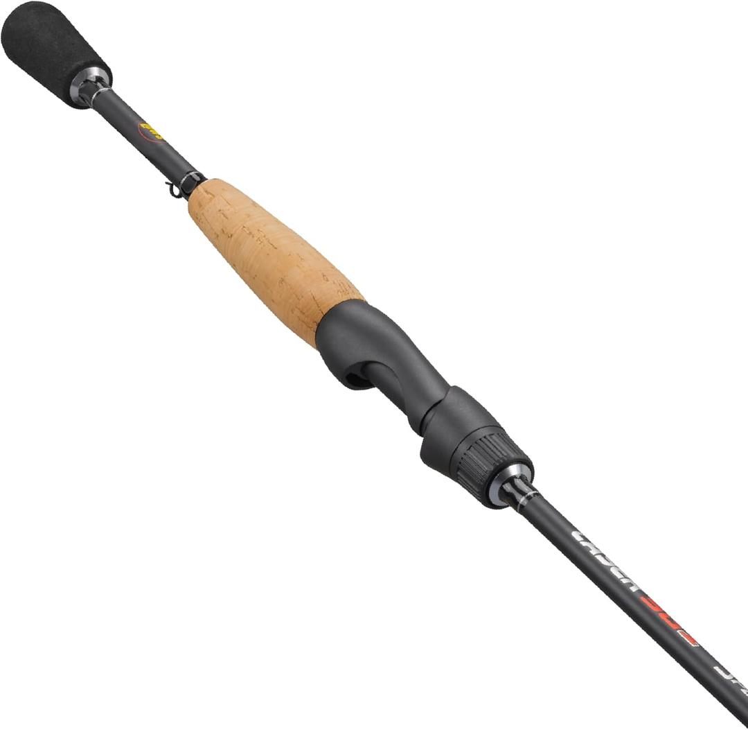 Lew's Laser SG1 Spinning Fishing Rod, IM6 Graphite Blank, Stainless Steel Guides, Split-Grip Cork Handle with EVA Butt (7'0")