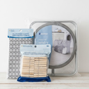 Essential Laundry Care Set
Streamline your chores with this practical 3-piece kit! Includes a pop-and-fold mesh laundry hamper, 50 natural wood clothespins, and a pack of multi-purpose cleaning cloths. Durable, organized, and perfect for every home.