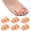 12pcs Hammer Toe Straightener, Toe Corrector Big Toe Straightener Corrector Toe Splint Hammer Toe Straightener Corrector for Claw Crooked Toes (S)