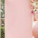 Pink Arch Cover 35×84 Arch Backdrop Cover Spandex Fitted Wedding Arch Stand Covers for Birthday Party Baby Shower Girls Bridal Shower Wedding Ceremony Banquet Photo Background Decorations(1PC)