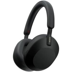 Sony WH-1000XM5 Premium Noise Canceling Headphones, Auto NC Optimizer, 30-Hour Battery, Alexa Voice Control, Black