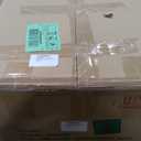 Sunset Trading Dover Upholstered Dining Chair with Arms | Wood-Framed Armchair with Padded Seat and Back | Set of 2 | Cerused White Oak Wood | Contemporary Coastal Kitchen Furniture