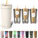 Frost Buddy Togo Buddy | 30 oz Stainless Steel Vacuum Insulated Tumbler | To Go Coffee Cup  Reusable, Iced Coffee Cups, Travel Mug, Thermal Cup for Hot & Cold Drinks, Dunkin Cup (Cream)