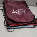 Set of 10 Drawstring Bags, Sizes Varies, Custome Logos