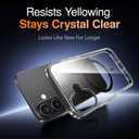 SMARTDEVIL for iPhone 16 Case with 2 Screen Protectors, [Compatible with Magsafe][Anti-Yellowing][Military-Grade Protection] Shockproof Slim Magnetic Phone Case with Black Border Design