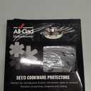 All-Clad Premium Cookware Protectors: Pot and Pan Protectors for Kitchen Organization - Perfect for Cast Iron, Steel, or Glass, (3-Piece), Black/Grey