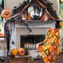 Luxury Fall Throw Blanket for Couch - Super Soft Flannel Autumn Blanket with Pumpkins Maple Leaves Gnomes Buffalo Check Plaid Patterns, Cozy Lightweight Throw for Sofa, Bed, Living Room, 40"x30"