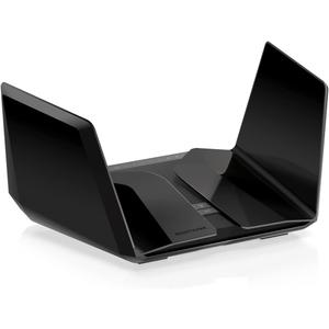 NETGEAR Nighthawk WiFi 6E Router (RAXE500) - Security Features, 12-Stream Gigabit Router AXE11000 Tri-Band Wireless Speed (Up to 10.8Gbps), New 6GHz Band, Coverage up to 3,500 sq. ft, 60 Devices