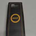 ADAX Mens Comfortable Leather Flip Flops,Non-Slip Sport Cushion Beach Slippers Thong Sandals (8.5, Brown)