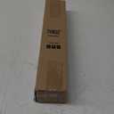 Silver Decorative Crystal Curtain Rods:18-60 Inch Heavy Duty Adjustable Window Curtains Rods for Bedroom Living Room,Nickel Modern Girly Acrylic Drapery Rods Set with Sheer Bling Foil Finials