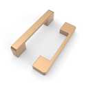 FILTA Champagne Bronze 3.75 Inch(96mm) Kitchen Cabinet Handles,10 Pack Bronze Cabinet Pulls Cabinet Hardware for Cabinets Cupboard Drawer