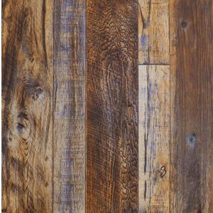 Hopeak Faux Wood Wallpaper Peel and Stick Self-Adhesive Vinyl Decorative Wallpaper Removable 17.5 x 196 Inches Brown