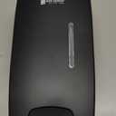 San Jamar Timeless Manual Foam Soap Dispenser, Black, Universal Bulk Soap Compatible, Wall Mount, with Viewing Window