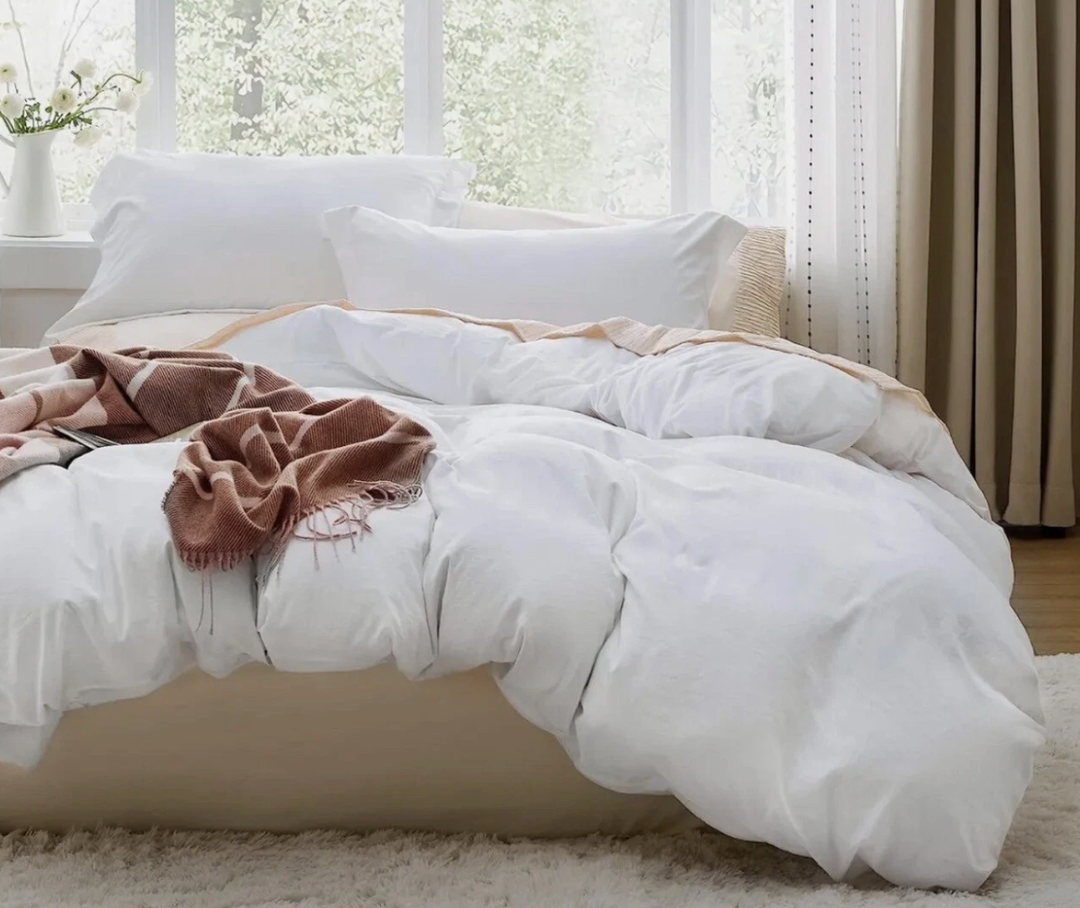 Bedsure Bed Combo 2 Pillowcases 20x30 Duvet cover 120x 60