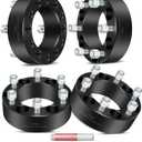 2 Inch Wheel Spacers 6 Lug - 6x5.5 Wheel Spacers 108mm HB 14x1.5 Studs Fit for Silverado 1500 Sierra 1500 Tahoe Yukon Escalade Express 1500 and More