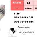 Moon Kitty Girls Knit Hats Winter Fleece Lining Skiing Winter Caps with Warm Ear Flap (6-10 Years, Beige)