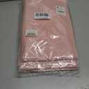 12 Pack Plastic Light Pink Tablecloth, Disposable Scalloped Edge Table Cloth Waterproof Rectangle Pink Table Cover for Birthday Bridal Wedding Baby Shower, 54 X 108 Inch