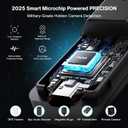 2 x Hidden Camera Detectors, 2025 Upgraded Camera Detector, 5 in 1 Mode Camera Detector Spy Camera Finder Bug Detector, RF Detector, GPS Detector Spy, Video Listening Device Detector for Travel/Hotel