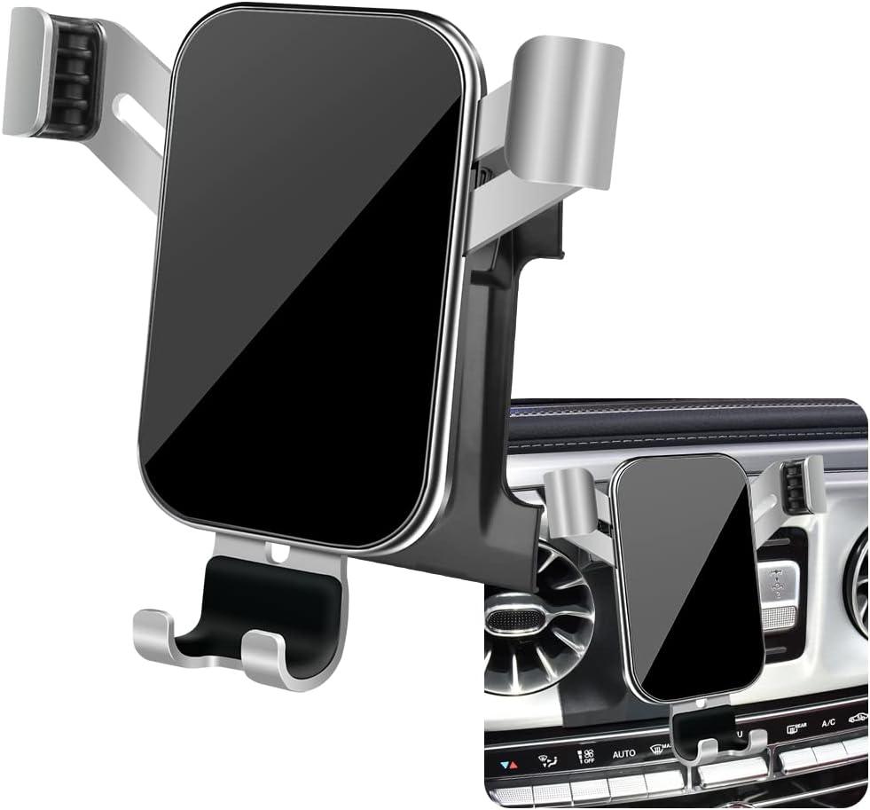 Car Phone Holder for Mercedes-Benz G-Class 2019 2020 2021 2022 2023 2024 G Wagon G550 G500 AMG G63 G55 W463 Auto Interior Accessories Cell Phones Mount Cellphone Mobile Charging GPS Cradle