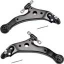 Front Lower Control Arm w/Ball Joint Fit for Toyota Camry/Highlander/Solara 01-08, Lexus ES300/ ES330 02-06, RX330/ RX350/ RX400h 04-09 - 2 PCS Suspension Kit K620333 K620334
