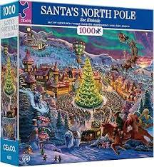 Christmas Village Advent Calendar Puzzles for Adults 1000 Pieces Winter Beautiful Scenic, Christmas Advent Countdown Jigsaw Puzzles, Xmas Holiday Tree Nutcracker Snowman Puzzle 2 Boxes