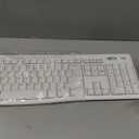 Logitech MK270 Full Size Wireless Keyboard and Mouse Combo - Off White