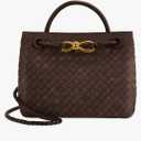 Woven Tote Bag for Women Leather Shoulder Handbag Designer Top Handle Purses