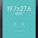 LaVie Home 19.7x27.6 Picture Frame Black, Puzzles Frame for Wall Decoration, Classic Black Minimalist Style Suitable for Decorating Houses, Offices, Hotels, Puzzles Posters Photos or Artwork1 Pack