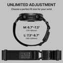 Bandletic Tactical Rugged Nylon Compatible with Garmin Fenix 5X Watch Band, Quick Fit 26mm Bands for Fenix 8 51mm/7X/7X Pro/6X/6X Pro/5X Plus/3/3 HR/Instinct 2X/Tactix/Enduro/Descent/Epix Pro 51mm