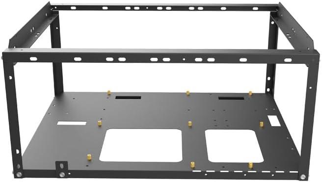 DIY Computer Case PC Frame Desktop Chassis Stackable Rack Stand Open Air Testbench Fits ATX ITX M-ATX E-ATX Motherboard