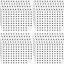 Flutesan 12 Pcs Miniature Dollhouse Wallpaper and Flooring Peel and Stick Mini DIY Self Adhesive Dollhouse Accessories 8.27 x 11.69 Inch (Diamond Shape)