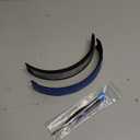 SOPROM Top & Bottom Rubber Headband Kit for Beats Studio 3 & Studio 2 Wired & Wireless Headphones, Durable Silicone & Plastic Repair Kit for Replacement Headstrap Pads (Studio3-Matte Black)