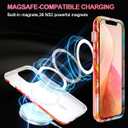 Casetego for iPhone 13 Pro Max Case,Compatible with MagSafe,[Military Grade Drop Test] Full Body Protection Slim Shockproof Rugged Marble Women Girls Case for iPhone 13 Pro Max 6.7 inch,Rose Gold