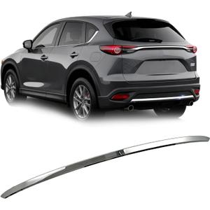 Rear Bumper Molding for Mazda CX-9 2016-2023 Chrome Trim
Polished Chrome ABS Rear Center Trim;Clip-On Mounting;Replacement Part Numbers TK5050369A,TK5050369B,TK5050369C