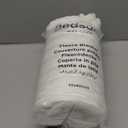 Bedsure Sherpa Throw Blanket for Couch - Super Soft, Cozy Fleece Thick Warm Blanket for Winter, GentleSoft Plush & Fluffy Christmas Throw Gift for Women, Room Decor, White, 50x60 Inches