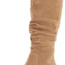 Amazon Essentials Women's Tall Block Heel Boots Size 7 1/2