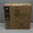 Dreo Smart Humidifiers for Bedroom, Top Fill 4L Supersized Humidifier Large Room with 28 dB, 36H Runtime, Touch/APP/Voice Control, Nightlight, Cool Mist Humidifiers for Baby, Plants, Indoor, Black