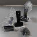 Goovilla Shelf Bracket, Heavy Duty Floating Shelf Brackets 6 inch Long, 6 Pack Brackets for Shelves, Black Coated Metal Wall Shelf Support Brackets with 1/5 Inch Thick and 160 lb. Load Capacity