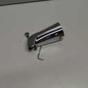 Enhon Slip on Tub Spout with Diverter, Compatible with American Standard 8888026.002 Tub Spout, Bathroom Bathtub Faucet, Fits 1/2 Copper Water Tube(5/8 Dia), 5/32 Hex Wrench(Chrome,1)