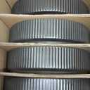 Gibson Elite Deerfield 16-Piece Stoneware Dinnerware Set  Matte Black Reactive Glaze Plates and Bowls, Stackable, Modern Design, Service for 4  Microwave & Dishwasher Safe