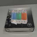 Shampoo and Conditioner Dispenser, Shower Soap Dispenser Wall Mounted, Refillable Shampoo and Conditioner Bottles for Bathroom Hotel Large Capacity(Black) (3 Chamber)