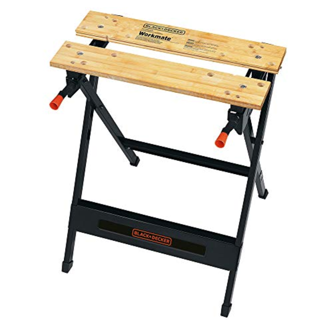 BLACK+DECKER Workmate Portable Workbench, 350-Pound Capacity (WM125)
