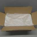 Culinary Couture White Bread Box for Kitchen Countertop with Bamboo Lid - Large BreadBox for Homemade Bread - Storage BreadBox with Cutting Board Lid