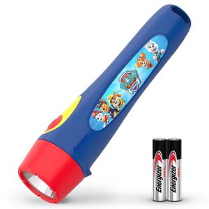 Energizer "PAW Patrol" Handheld Flashlight: Kids' LED, Portable, Impact-Resistant, Includes Batteries, 72-Hour Run Time