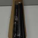 Desunia 72" Heavy Duty Round Closet Rod | 32mm Diameter | Black Clothes Pole | 4 Pack