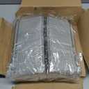 200 Pcs Individual Cake Slice Containers,Clear Pie Slice Containers Plastic Disposable,Cake Slice Boxes For 6-8 Diameter Cake or Pie Slices, Desserts(4.4 Inches),envases para postres con tapas