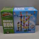 Marble Genius Marble Run - 150 Complete Pieces Maze Track Toys for Adults, Teens, Toddlers & Kids Aged 4-8 Years Old, (85 Translucent Marbulous Pieces + 65 Glass-Marble Set), Super Set